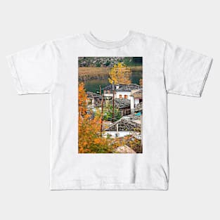 The islet of Pamvotis lake Kids T-Shirt